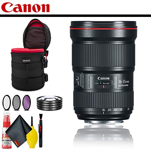 Canon EF 16-35mm f/2.8L III USM Lens With Lens Case, Filter Kit AND Cleaning Kit