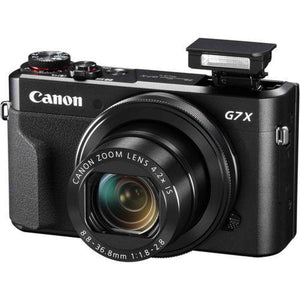 Canon PowerShot G7 X Mark II Digital Camera w/1 Inch CMOS Sensor and Tilt LCD Screen Touchscreen- Standard Bundle 1066C001