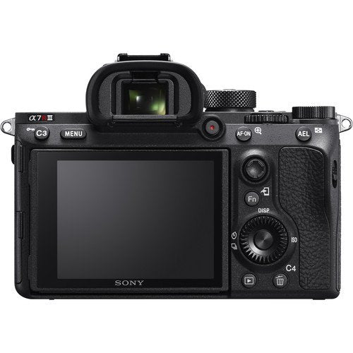 Sony Alpha a7R III Mirrorless Camera ILCE7RM3/B With Soft Bag, Tripod, Additional Battery, Rode Mic, LED Light, 64GB Memory Card, Sling Soft Bag, Card Reader , Plus Essential Accessories