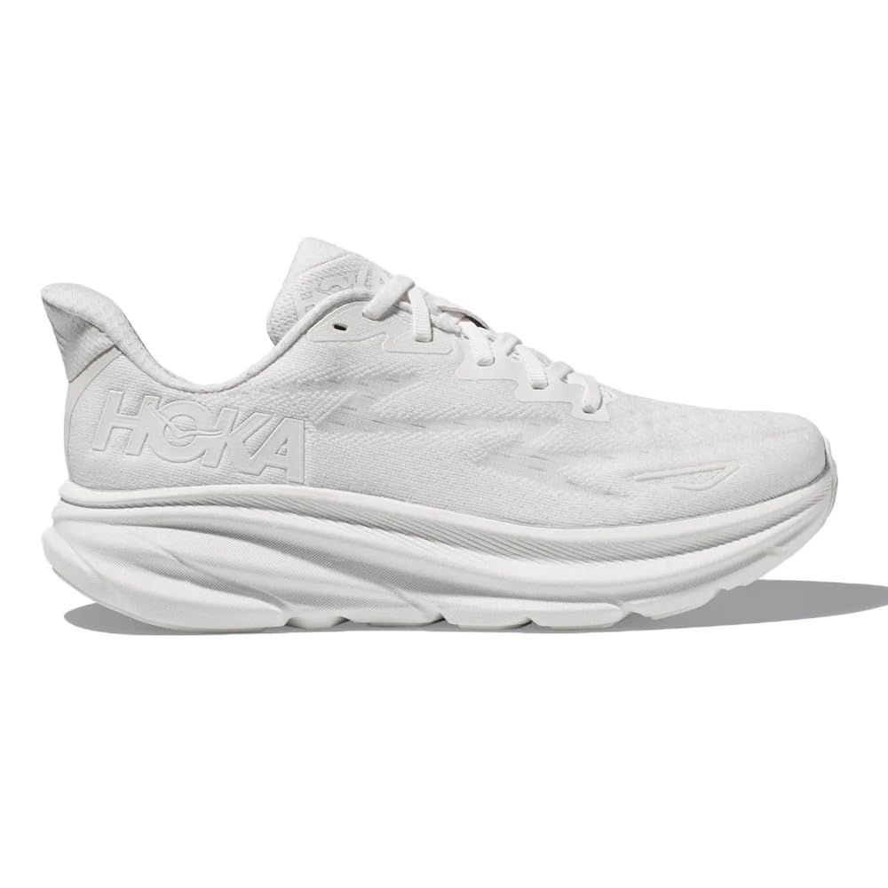 Hoka Women's Clifton 9 Sneaker, White/White, 5.5