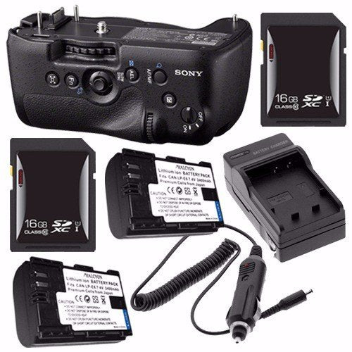 Sony Vertical Battery Grip for Alpha A99 DSLR Camera + NP-FM500H Battery + External Charger + 16GB SDHC Card Saver Bundl