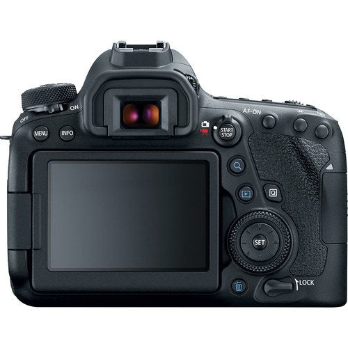 Canon EOS 6D Mark II DSLR Camera (Body Only) 9 Piece Filter w/Memory Bundle + EF 100mm f/2.8L Macro is USM Lens - Intern