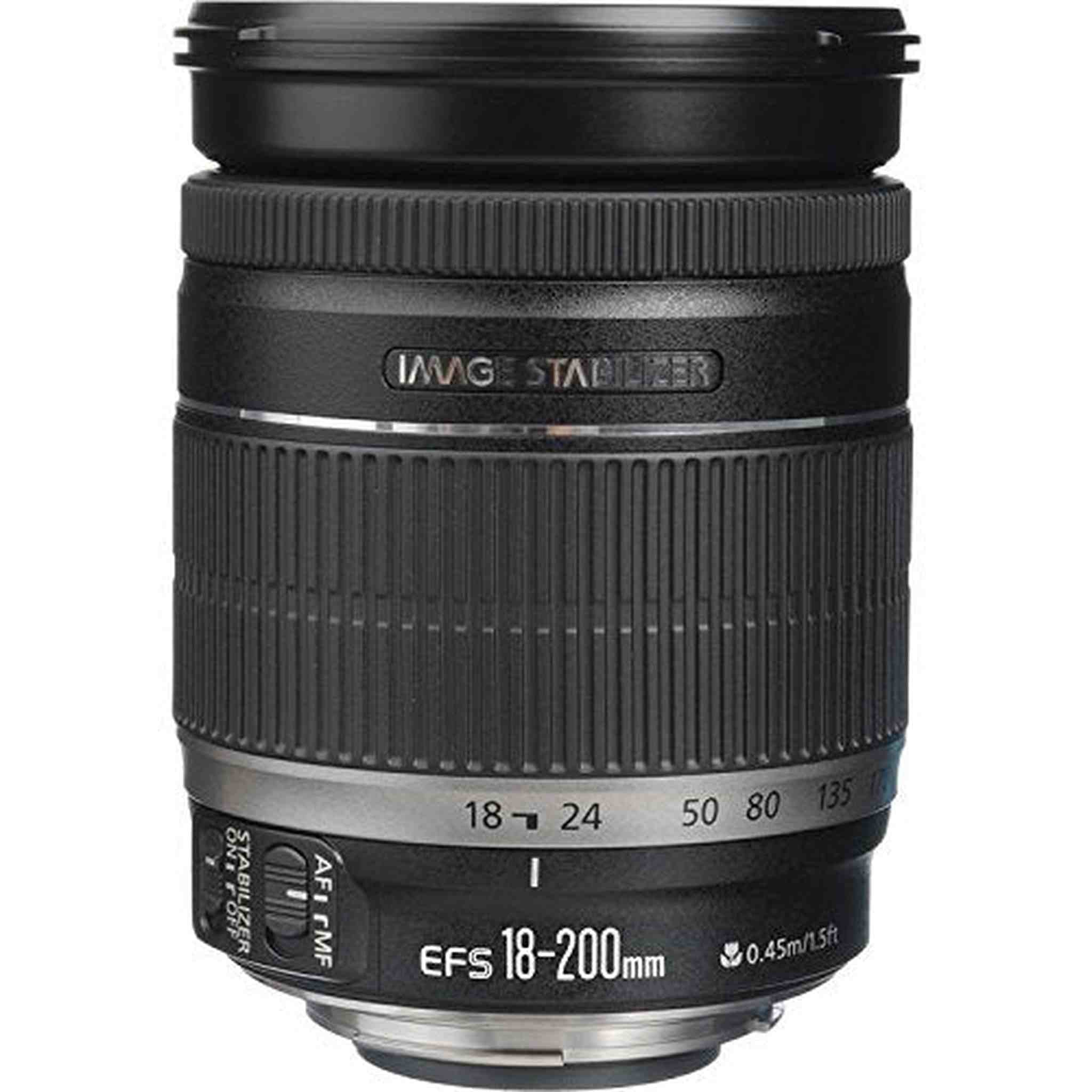 Canon EF-S 18-200mm f/3.5-5.6 is Standard Zoom Lens for Canon DSLR Cameras