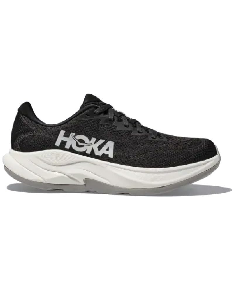 Hoka Women's Rincon 4 Sneaker, Black/White, 9.5