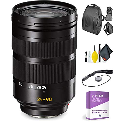 Leica SL 24-90mm f/2.8-4 ASPH. Lens 11176 + Deluxe Lens Cleaning Kit Bundle