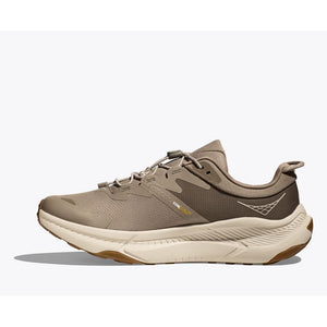 Hoka Men's Transport Sneaker, Dune/Eggnog, 7.5