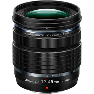 OM SYSTEM OM-5 Mark II Mirrorless Camera with 12-45mm f/4 PRO Lens Bundle + 64GB Card + Bag