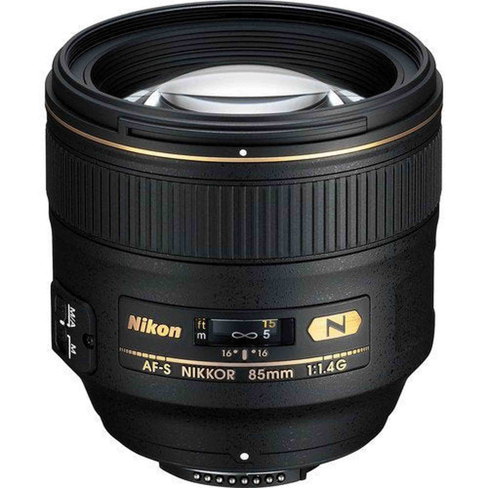 Nikon AF-S FX NIKKOR 85mm f/1.4G Lens with Auto Focus for Nikon DSLR Cameras International Version No warranty - Used Nikon