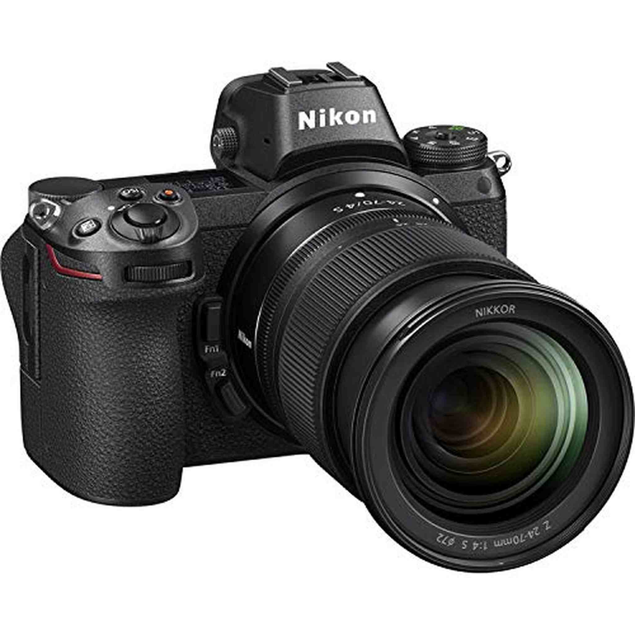 Nikon Z 6 Mirrorless Digital Camera with 24-70mm Lens and 32GB Memory Kit
