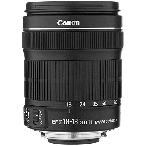 Canon EF-S 18-135mm F/3.5-5.6 is STM Lens for Canon 7D, 7D Mark Ii, 50D, 70D, 77D, 80D, Rebel Xti, Rebel T6I, Rebel T7I