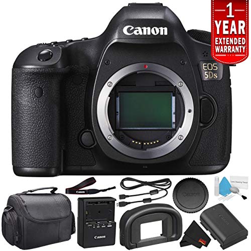 Canon EOS 5DS Digital SLR Camera 0581C002 Body Only - Starter Bundle International Version