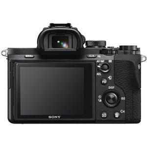 Sony Alpha a7 II Mirrorless Camera ILCE7M2/B With Soft Bag, 2x Extra Batteries, Rode Mic, LED Light, External HD Monitor, 2x 64GB Memory Card, Sling Bag, Card Reader , Plus Essential Accessories