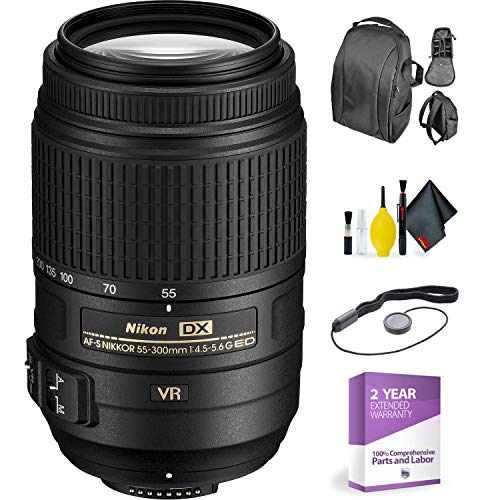 Nikon 55-300 F/4-5.6 AFS ED VR + Deluxe Lens Cleaning Kit Pentax