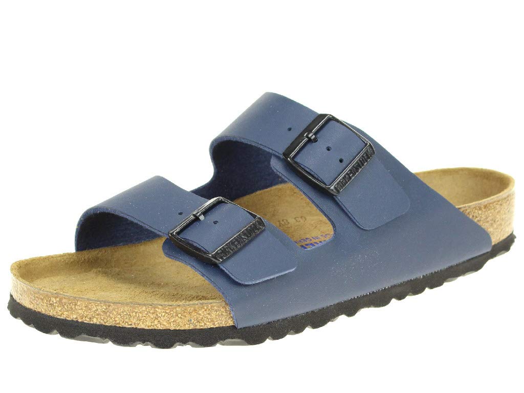 Birkenstock Men's BIRK-051061 Arizona Sandal, Blue, 45