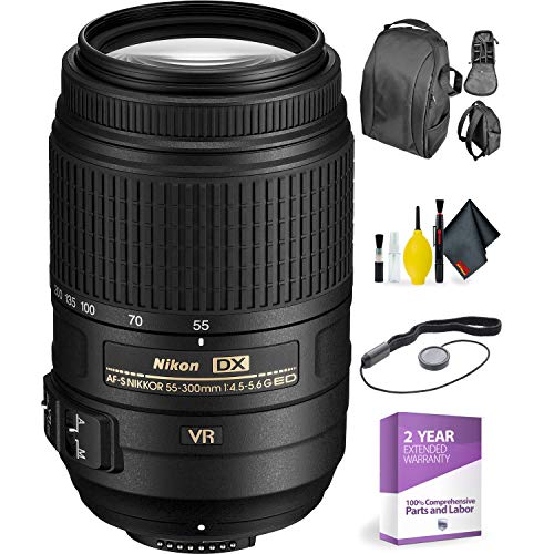 Nikon 55-300 F/4-5.6 AFS DX ED VR + Deluxe Lens Cleaning Kit Pentax