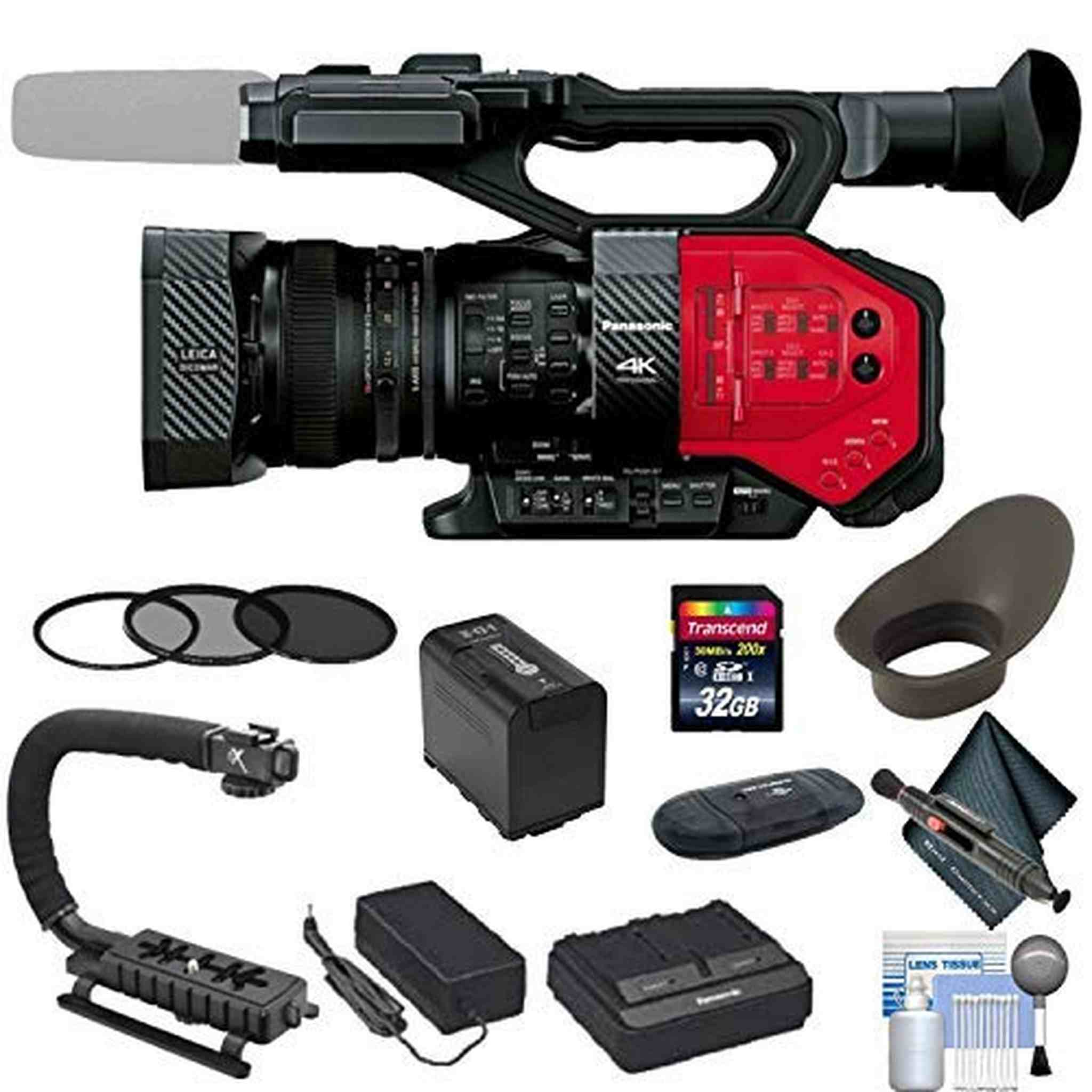 Panasonic AG-DVX200 AG-DVX200PJ8 4K Professional Camcorder with Standard Bundle Panasonic