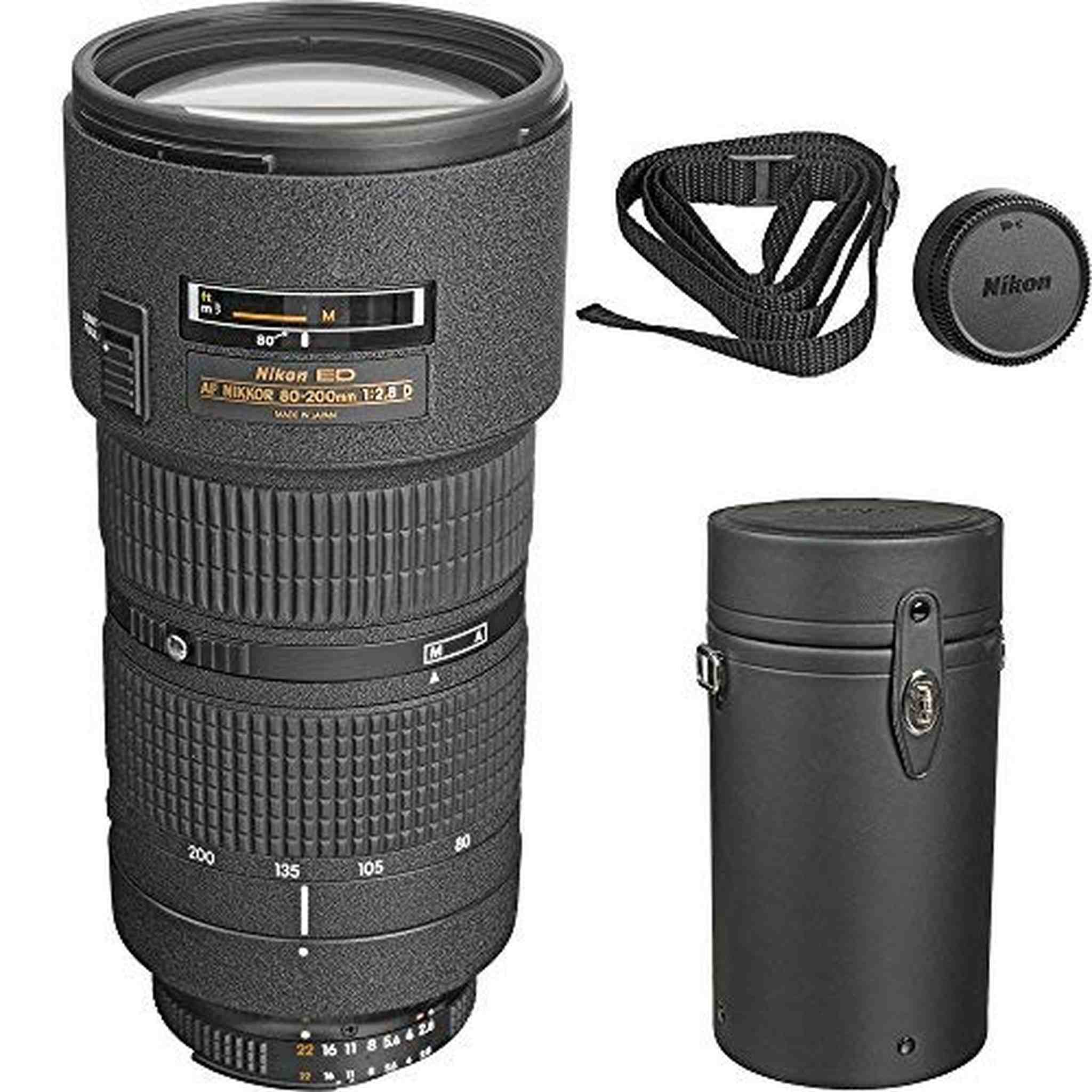 Nikon 80-200mm F/2.8D ED AF Zoom-Nikkor Lens1986 - Renewed - Reconditioned Nikon