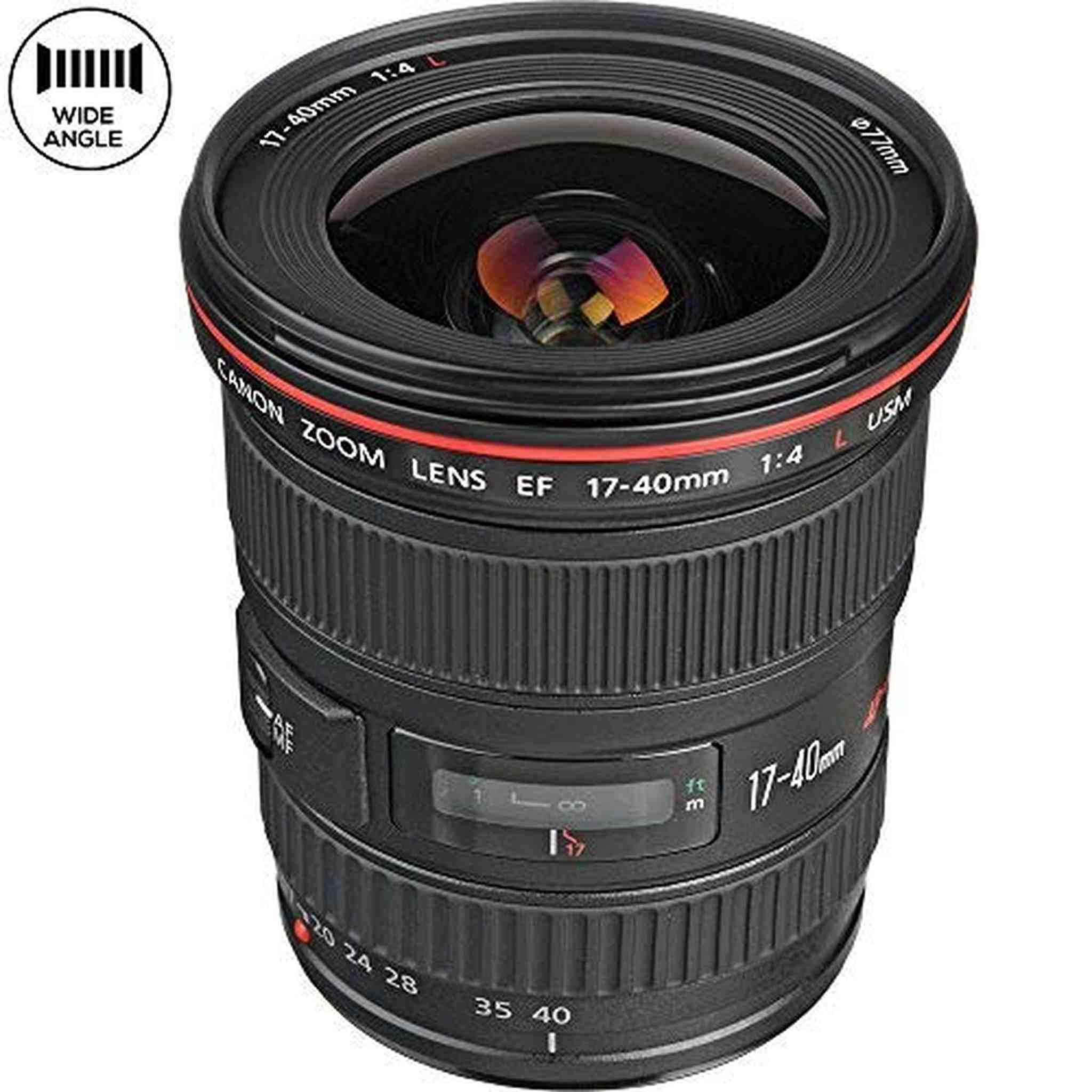 Canon EF 17-40mm F/4 L USM Lens 8806A002 - Renewed - Reconditioned Canon