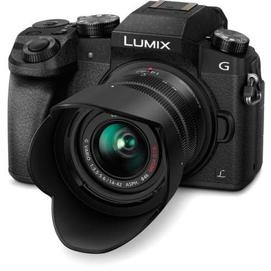 Panasonic Lumix DMC-G7 Mirrorless Digital Camera +14-42mm Lens Bundle +32GB Memo