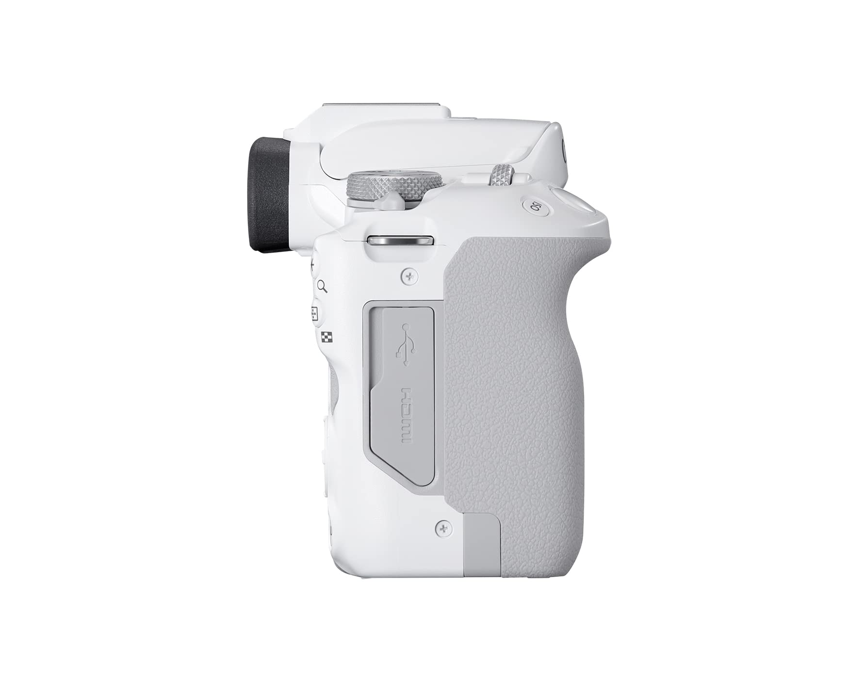 Canon EOS R50 Mirrorless Vlogging Camera Body Only/White , RF Mount, 24.2 MP, 4K Video, DIGIC X Image Processor, Subject Detection & Tracking, Compact, Smartphone Connection, Content Creator