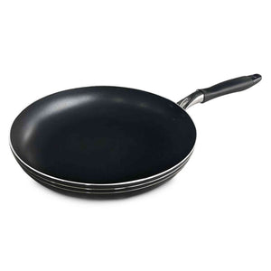 Bene Casa - Aluminum Non-stick Frying Pan with Cool Touch Handle 10" Diameter - Stackable for Simple Storage - Dishwasher Safe