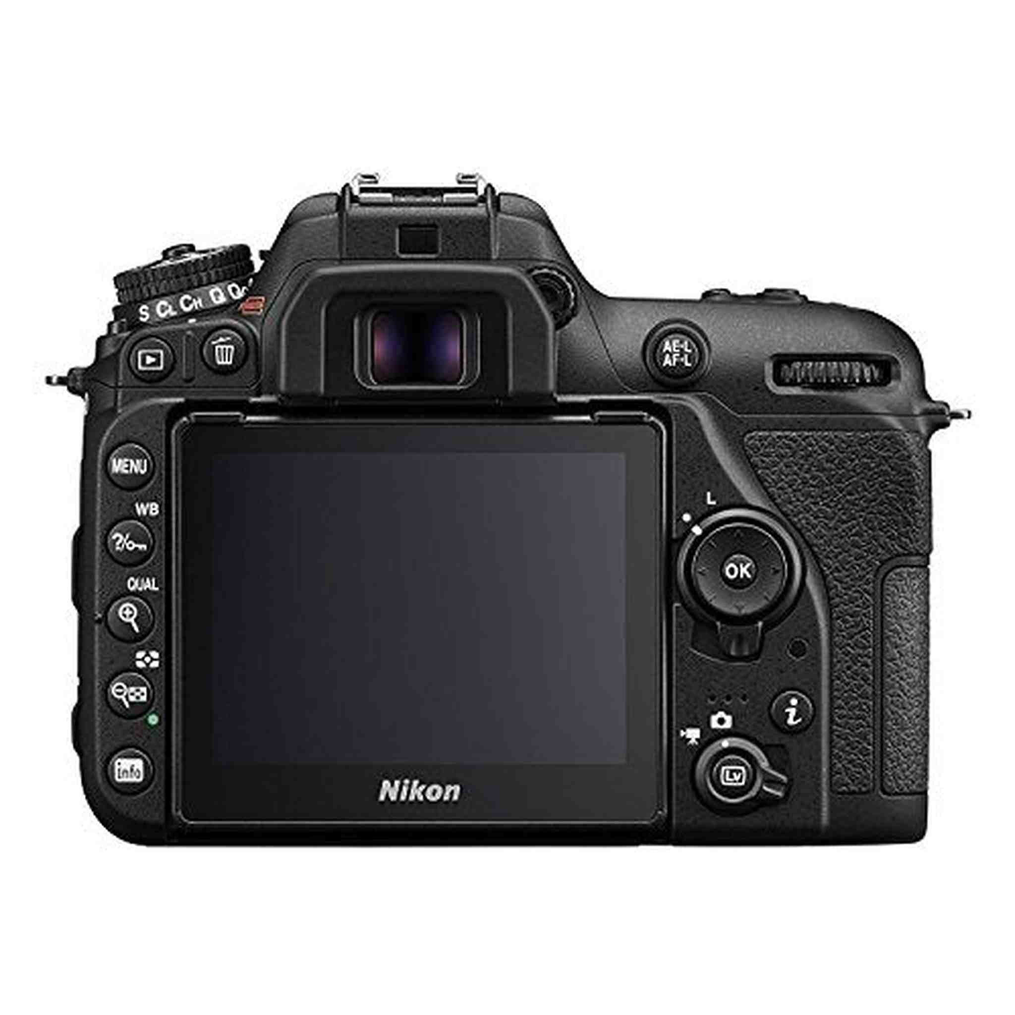 Nikon 13543 D7500 DSLR Camera with 18-55mm and 70-300mm VR Lenses Kit - Black - Reconditioned Nikon