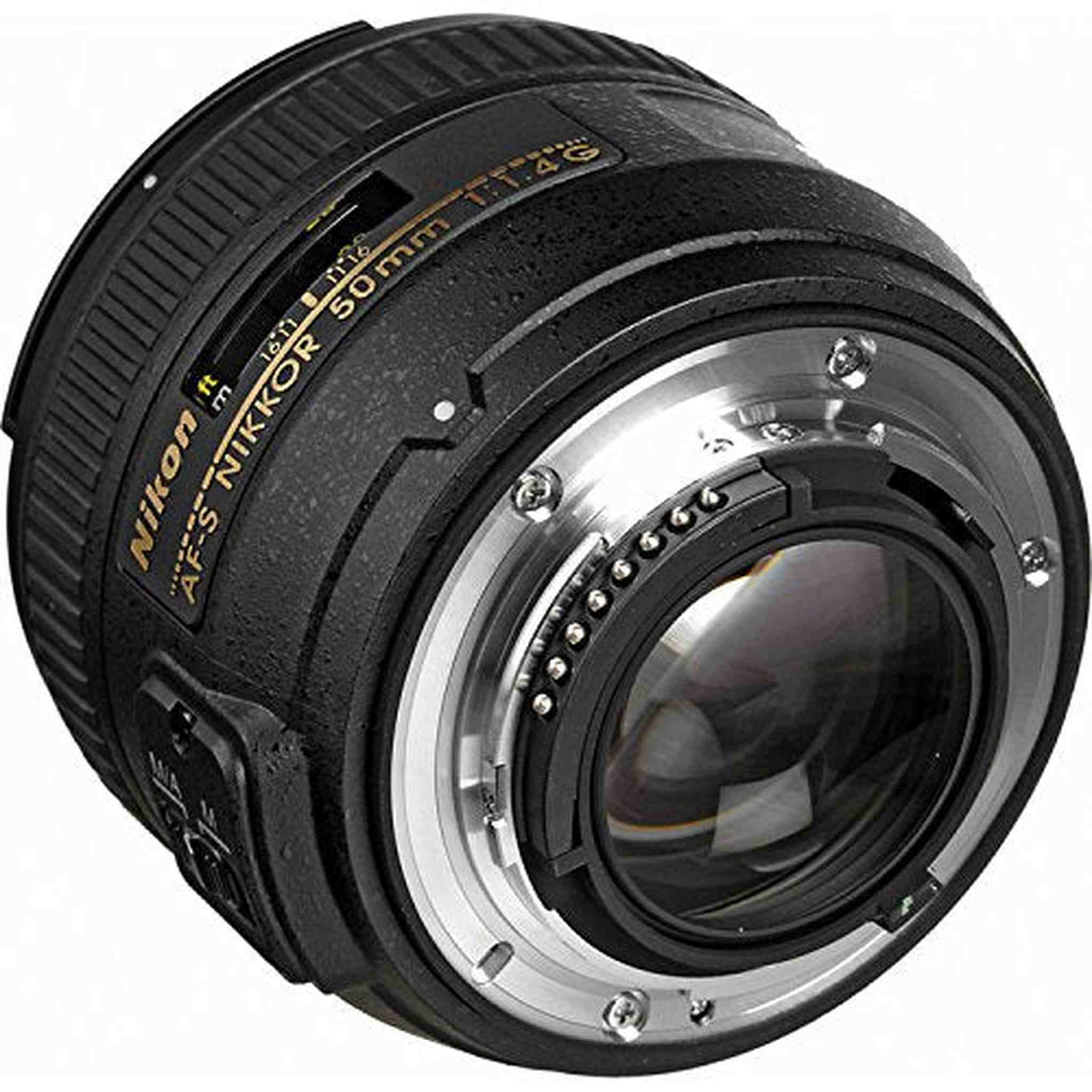 Nikon AF-S NIKKOR 50mm f/1.4G Lens with Pro Filter Certified Refurbished - Reconditioned Nikon