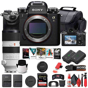 Sony Alpha a9 II Mirrorless Camera W/ Sony FE 70-200mm Lens - Basic Bundle - Reconditioned Sony