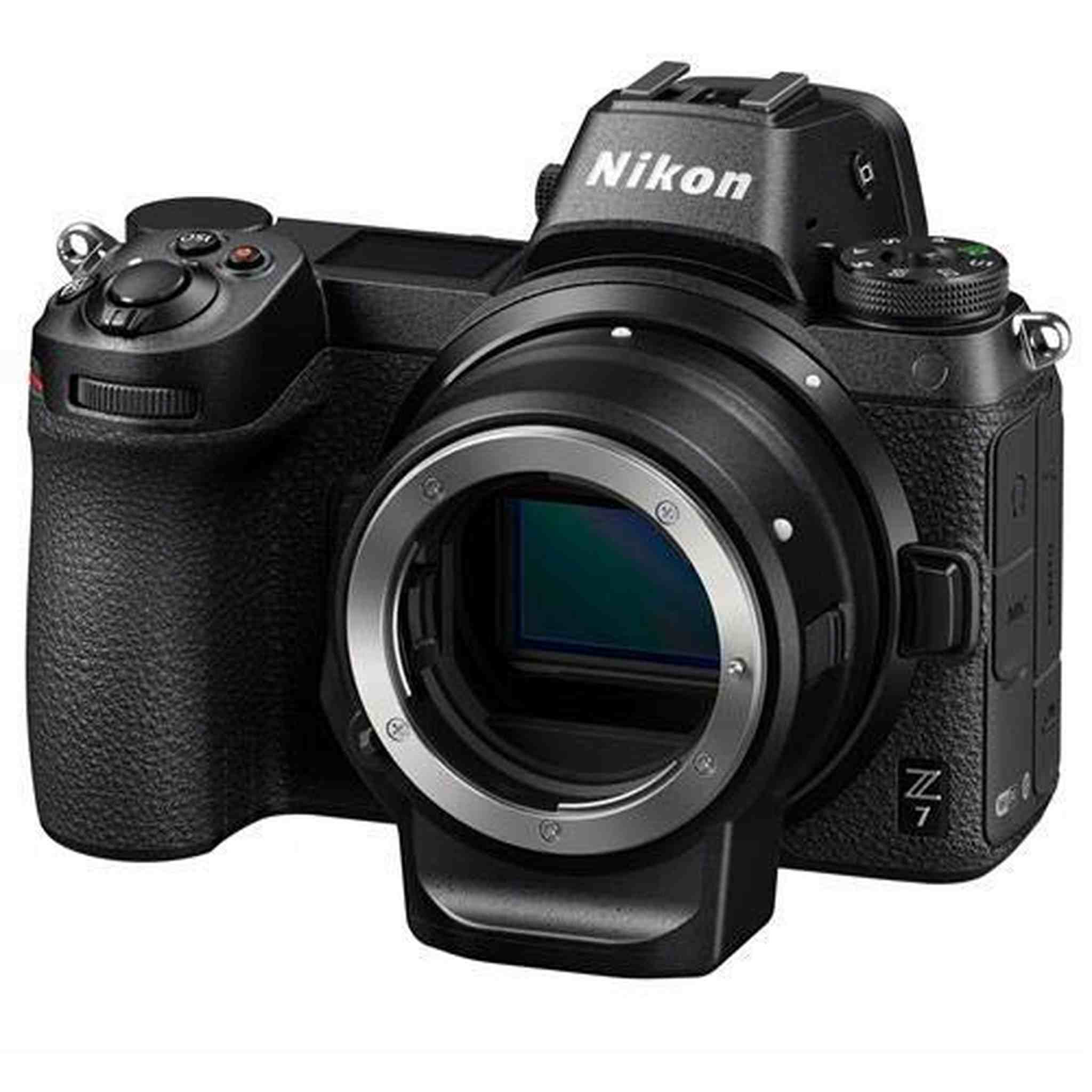 Nikon Z7 FX-Format Mirrorless Camera Body with Mount Adapter FTZ Renewed - Reconditioned Nikon