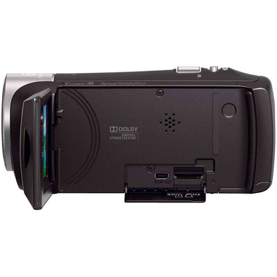 Sony HDR-CX405 HD Handycam with Carrying Bag, Tripod, LED Light and Cleaning Kit
