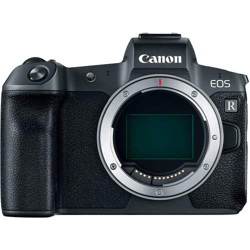 Canon EOS R Mirrorless Digital Camera International Model (3075C002) W/Canon RF 50mm Lens, Bag, 128GB Card, Extra Battery Bundle - Reconditioned