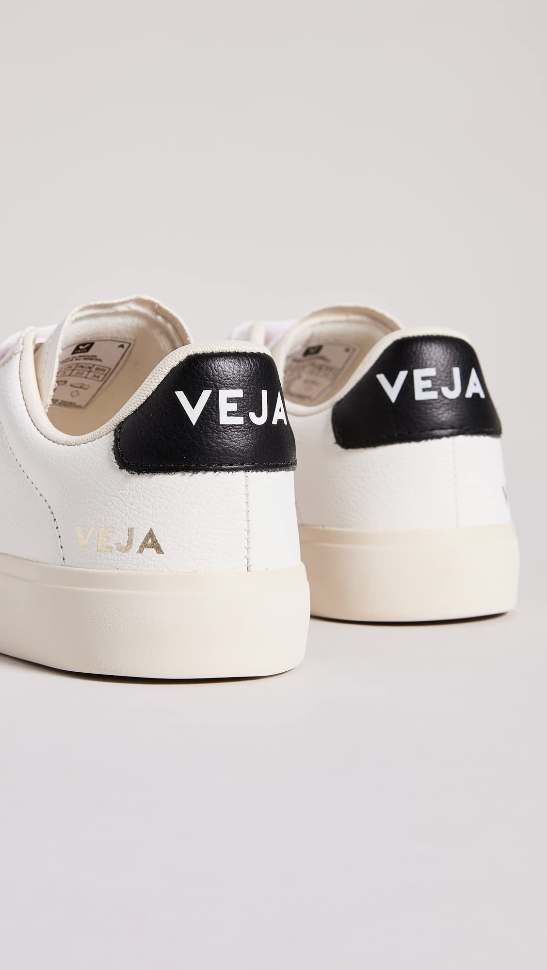 Veja Women's Recife Logo Sneakers, Extra White/Black, 9 Medium US