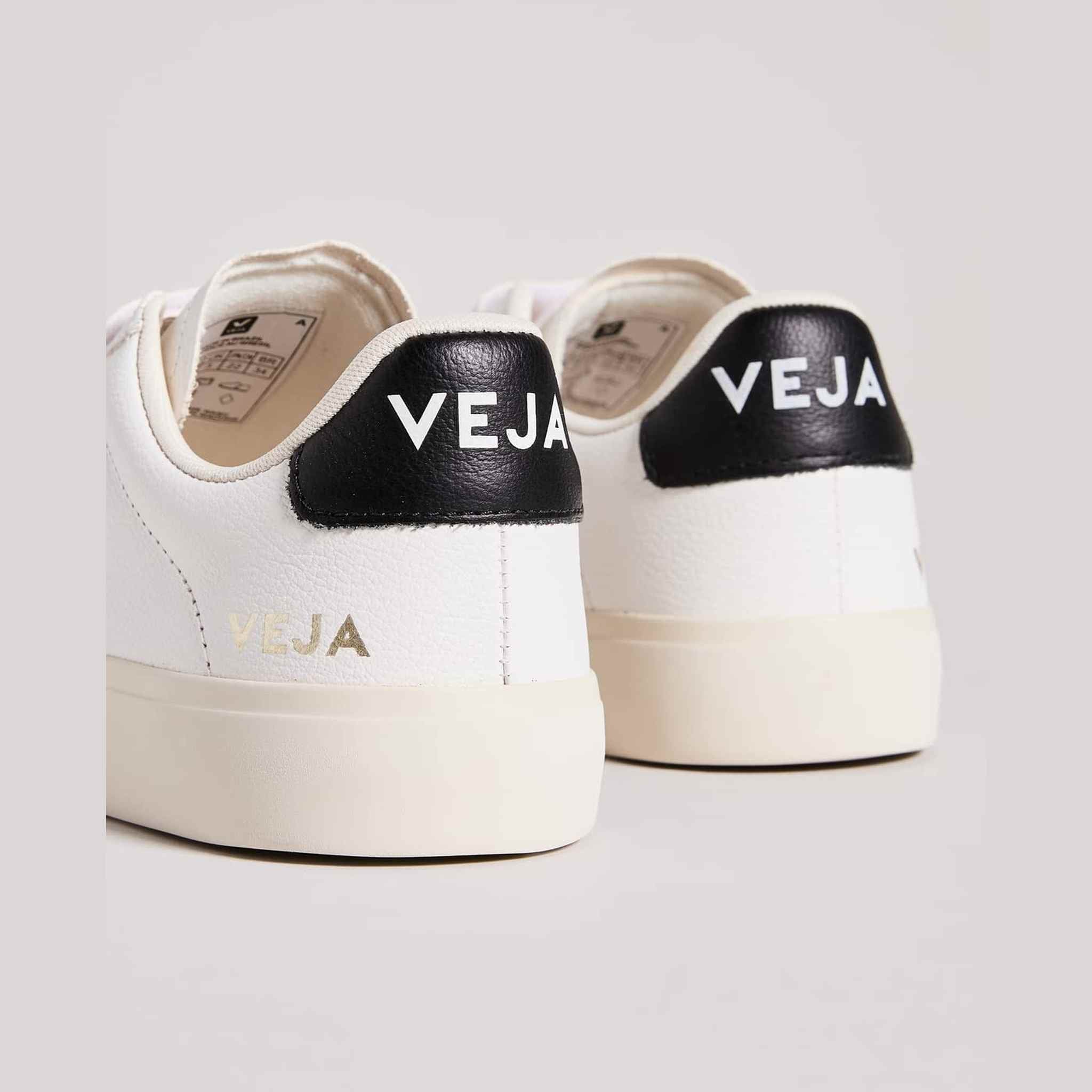 Veja Women's Recife Logo Sneakers, Extra White/Black, 9 Medium US