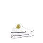 Converse Women's Chuck Taylor All Star Lift Sneakers, White/Black/White, 10 Medium US