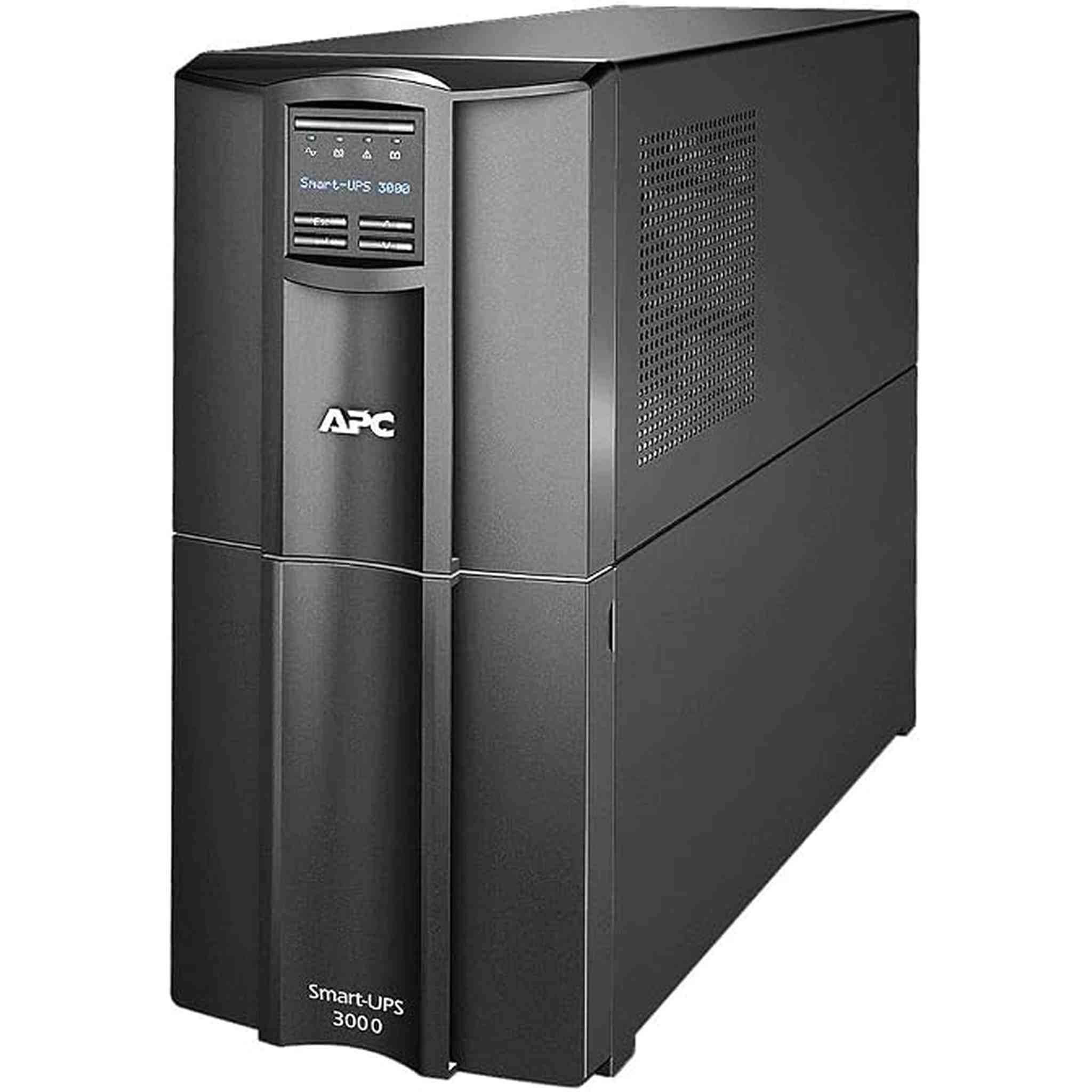 APC 3000VA Smart UPS with SmartConnect, SMT3000C Sinewave UPS Battery Backup, AVR, 120V, Line Interactive Uninterruptible Power Supply