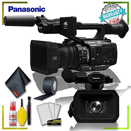 Panasonic AG-UX180 4K Premium Professional Camcorder International Model + Cleaning Kit w/ 2 YR Warranty