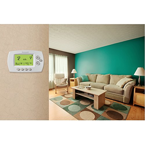 Honeywell Home Wi-Fi 7-Day Programmable Thermostat (RTH6580WF), Requires C Wire, Works with Alexa