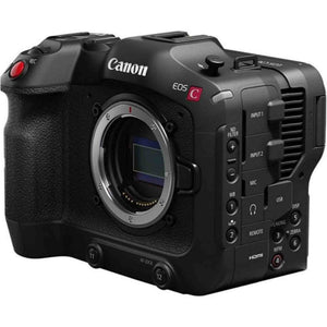 Canon EOS C70 Cinema Camera Body Only , 4K Super 35mm Dual Gain Output DGO Sensor, RF Mount
