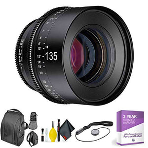 Rokinon Xeen 135mm T2.2 for Micro 4/3 + Deluxe Lens Cleaning Kit Bundle