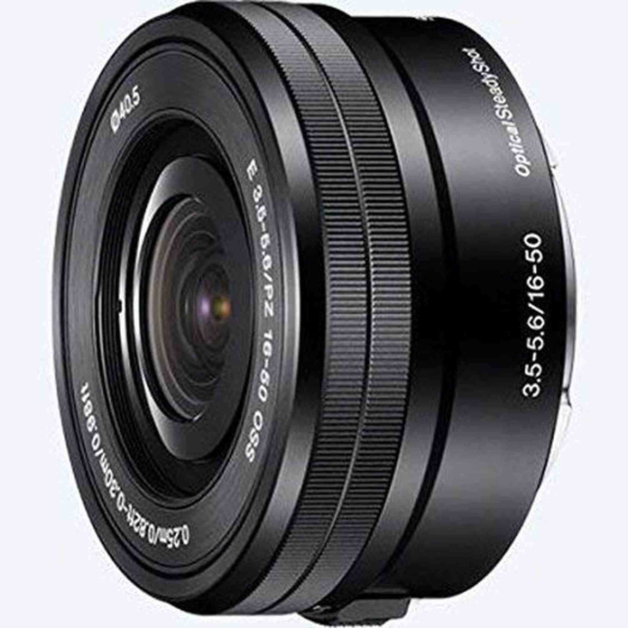 Sony SELP1650PS E PZ 16-50mm f/3.5-5.6 OSS Zoom Lens for APS-C-Format E-Mount Cameras Certified Refurbished - Reconditioned Sony