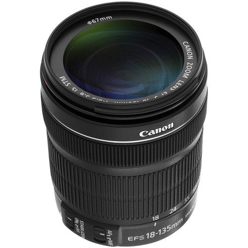 Canon EF-S 18-135mm f/3.5-5.6 is STM Lens in White Box