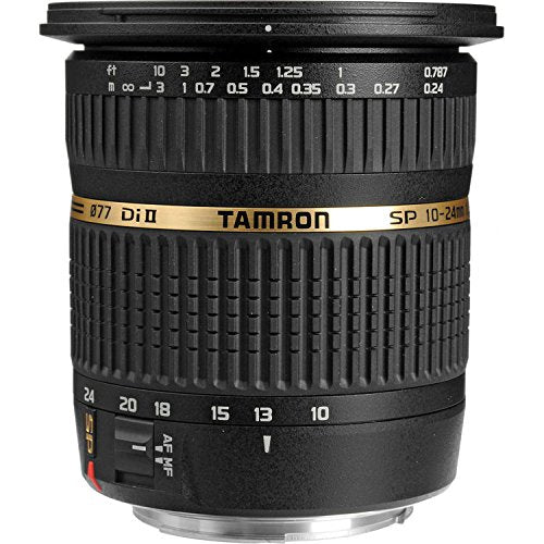 Tamron SP AF 10-24mm f / 3.5-4.5 DI II Zoom Lens for Canon DSLR Cameras - Deluxe Bundle