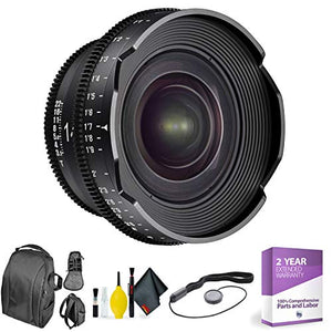 Rokinon Xeen 14mm T3.1 for Canon + Deluxe Lens Cleaning Kit Bundle