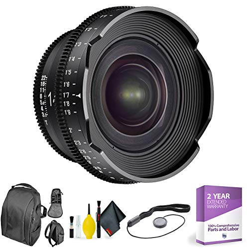 Rokinon Xeen 14mm T3.1 for Canon + Deluxe Lens Cleaning Kit Bundle