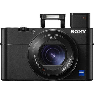 Sony Cyber-Shot DSC-RX100 V 20.1 MP Digital Still Camera with 3" OLED, flip Screen, WiFi, and 1 Sensor DSCRX100M5/B