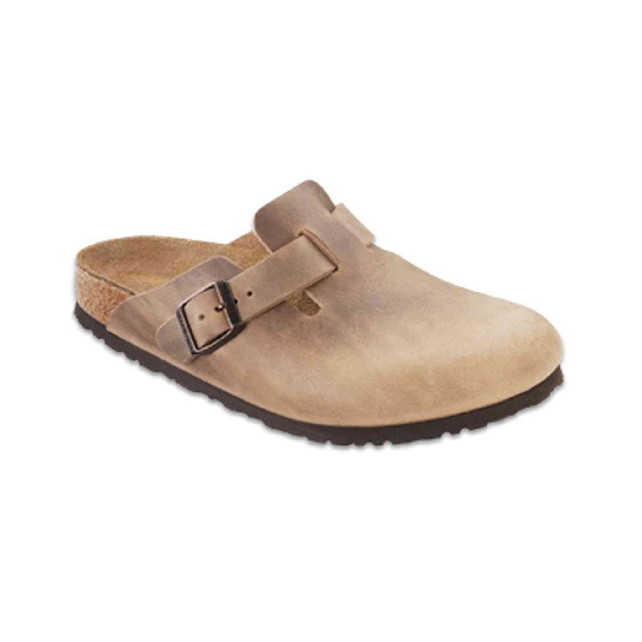 Birkenstock Boston Classic Arch Clog,Tobacco Brown Leather,39 M EU Birkenstock