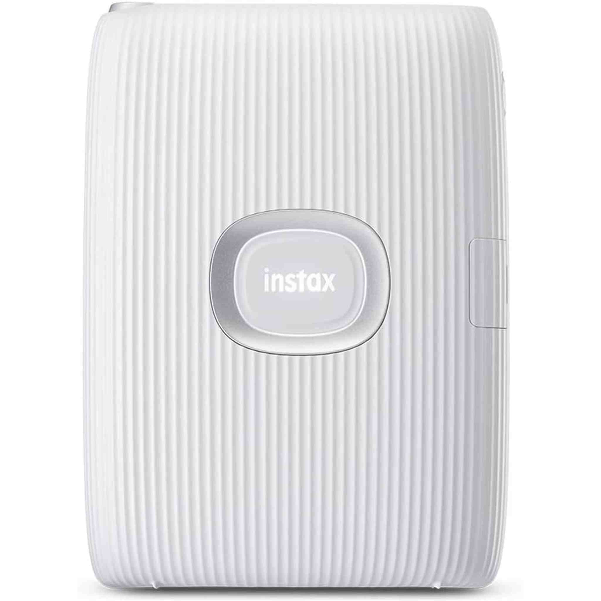 Fujifilm 16767155 Instax Mini Link 2 Smartphone Printer Clay White with 20 Shots Fujifilm