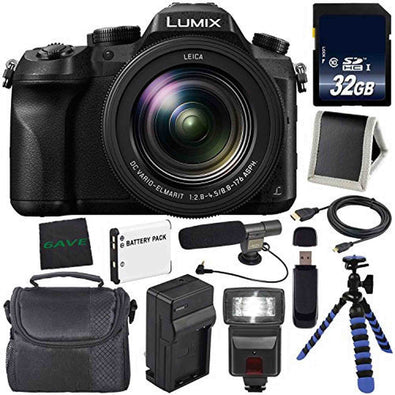 Panasonic Lumix DMC-FZ2500 Digital Camera DMC-FZ2500 International Model + Lithium Ion Battery + Charger + 32GB Memory