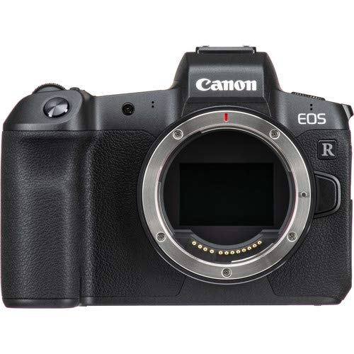 Canon EOS R Mirrorless Digital Camera International Model (3075C002) W/Canon RF 50mm Lens, Bag, 128GB Card, Extra Battery Bundle