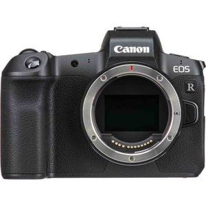 Canon EOS R Mirrorless Digital Camera International Model 3075C002 W/Bag, Extra Battery, Rode Mic,128 GB Memory Card, LED Light and More - Used Canon